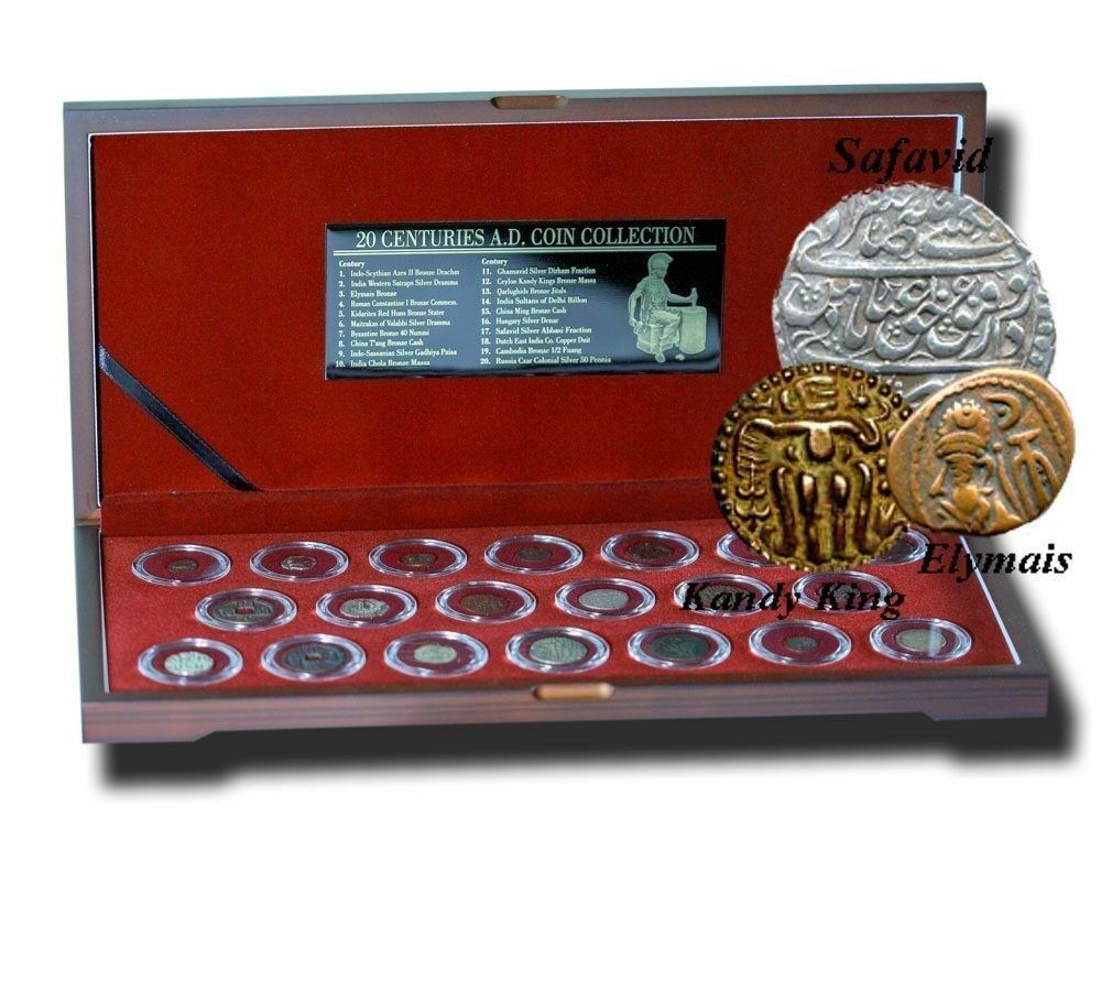 20 AD Coins from 20 Centuries Box A Retrospective Collection COA Included - Collectors Couch