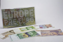 Load image into Gallery viewer, Europe : Five Pre-Euro Banknotes Collection - COA &amp; History &amp; Billfold Included - Collectors Couch