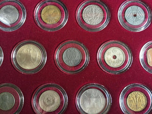 World War II Certified TWENTY Coins COA & Capsules & Secure Display Box Included - Collectors Couch