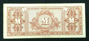 1944 WWII Germany Allied Occupation Military Currency 100 Mark Banknote - S025 - Collectors Couch