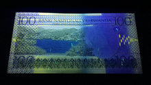 Load image into Gallery viewer, Rwanda Africa 100 Francs Banknote World Paper Money UNC Currency Bill Note - Collectors Couch